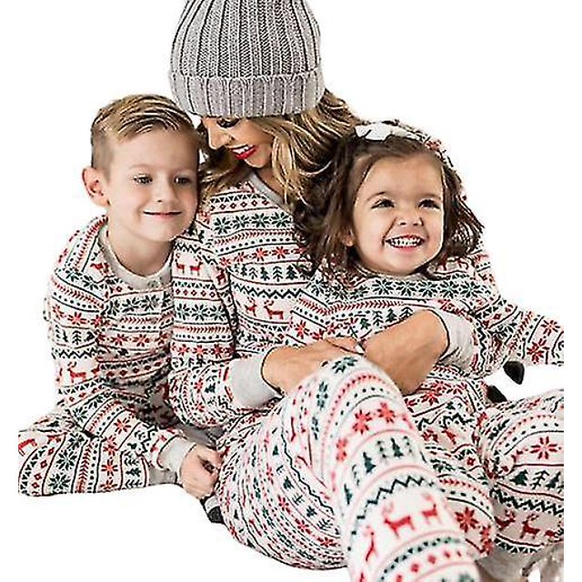 Pyjamas de Noël pour la Famille, Ensembles de Pyjamas de Noël Assortis