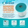 thumbnail image 2 of Hurricane Advanced Filter Cartridge for PMA40L-F2M and Filbur FC-0418, 2 Pack, 2 of 7