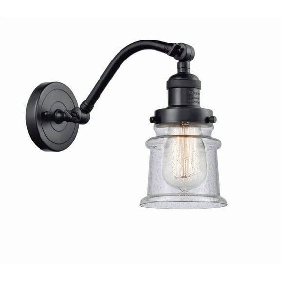 Innovations Lighting - Canton - 1 Light Wall Sconce In Industrial Style-11.5
