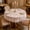 02#White, variant on Bxaolu Vintage Crochet Table Cloth Round Cotton Lace Floral Bohemian Table Cover Scarf Table Topper for Home Wedding Party Decoration, 72.8-Inch