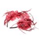 thumbnail image 3 of Diadema de Halloween con flores, plumas y calavera, accesorio para el cabello de mujer, 3 of 8