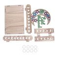 thumbnail image 2 of Ramadan Wooden Tray, Ramadan Dessert Tray Boxwood Muslim Style Design Reusable  for Home Decoration, 2 of 8