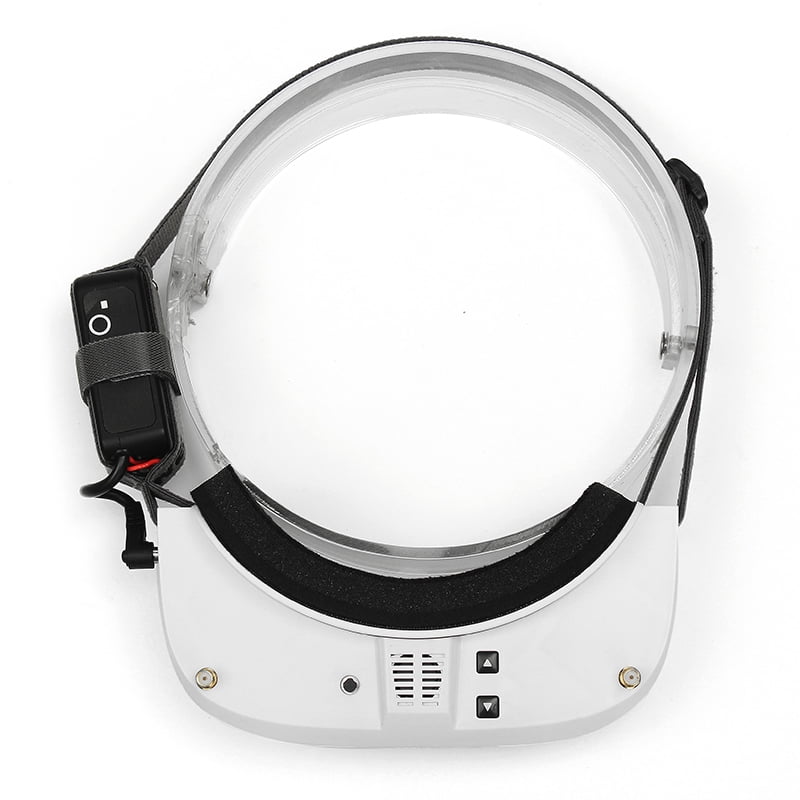 EACHINE EV100 FPV Goggles 本体、外付DVR付属 Eachine EV100 5.8G 72CH FPV Goggles for RC Drone, FPV Goggles With
