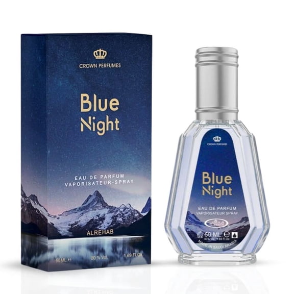 Blue Night Eau de Parfum Spray 50ml (1.7 oz) by Al Rehab