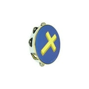 remo ta-9208-15 8 double row gold cross tambourine