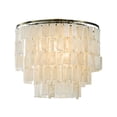 thumbnail image 2 of 3-Light 18 in Coastal Capiz Seashells Chandeliers in Antique Bronze Farmhouse Natural Chandelier with Rectangle Shells for Dining Room, 2 of 8