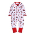 thumbnail image 2 of Bellafa Baby Boys Girls Organic Cotton Zip-Front Sleeper Pajamas, Unisex Infant Christmas Footless Sleep 'n Play Romper, 2 of 11