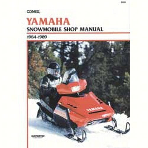 Clymer Manuals S826 S826; Yamaha Snowmobile Repair Service Manual