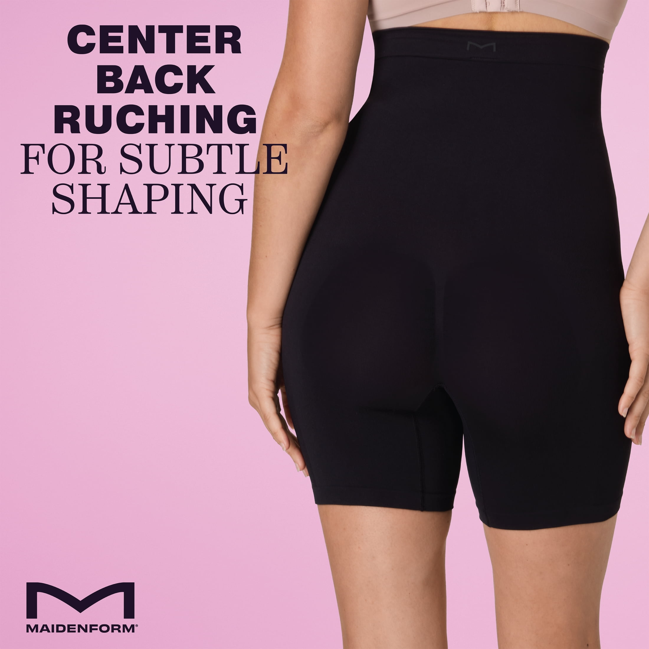 Maidenform Women's Shapewear Seamless Firm Control Thigh Slimmer, Sizes up to 3XL