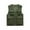 Army Green, variant on IYTR Men's Multi-Pocket Utility Waistcoat Lightweight Breathable Outdoor Fishing Waistcoat Sleeveless Jacket with Zipper Multiple Pockets Black XXXL