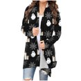 thumbnail image 2 of Ichuanyi liquidación halloween halloween halloween hallowe estampado chaqueta de manga larga chaqueta sin capar ICHUANYI WER202308215182, 2 of 7