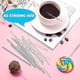 thumbnail image 5 of 100 unidades de palitos de piruleta acrílicos de 4 pulgadas, varillas acrílicas reutilizables transparentes para hacer piruletas, Cake Pop, 5 of 5