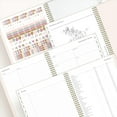 thumbnail image 6 of Blue Sky Ashley G 2026 Weekly and Monthly Planner Calendar, January 2026 - December 2026, 8.5" x 11", Flexible Cover, Wirebound, Laminated Tabs, Pocket & Stickers, Shooting Stars Cream, 6 of 8