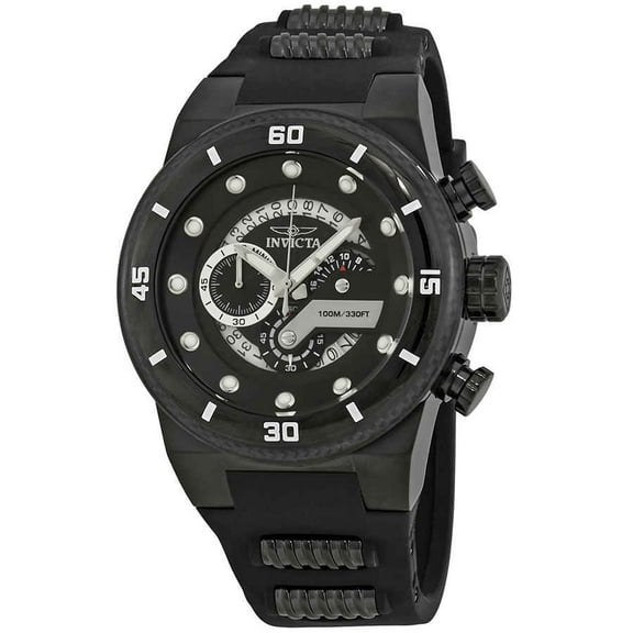 Invicta S1 Rally Chronograph Black Dial Men's Watch 24228