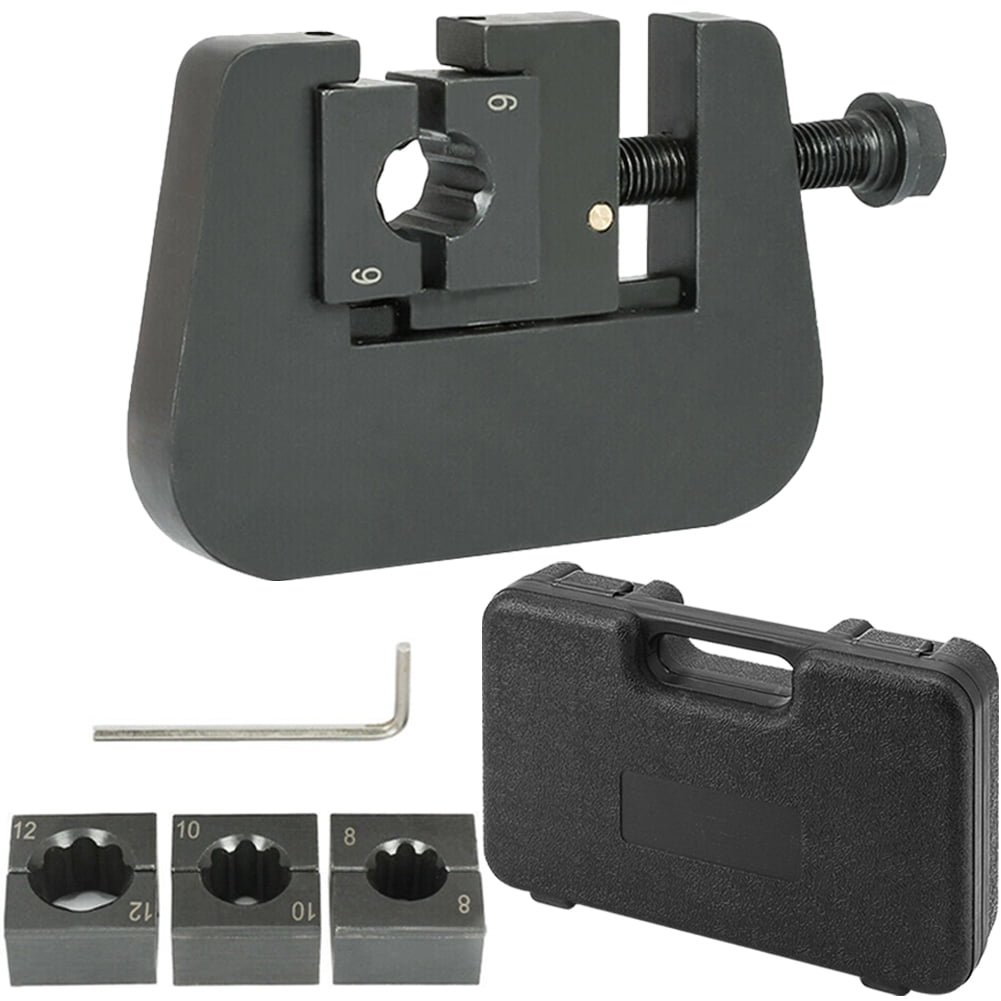 VEVOR 7843B Manual A/C Hose Crimper Kit,Handheld Air Hose Crimper Tool