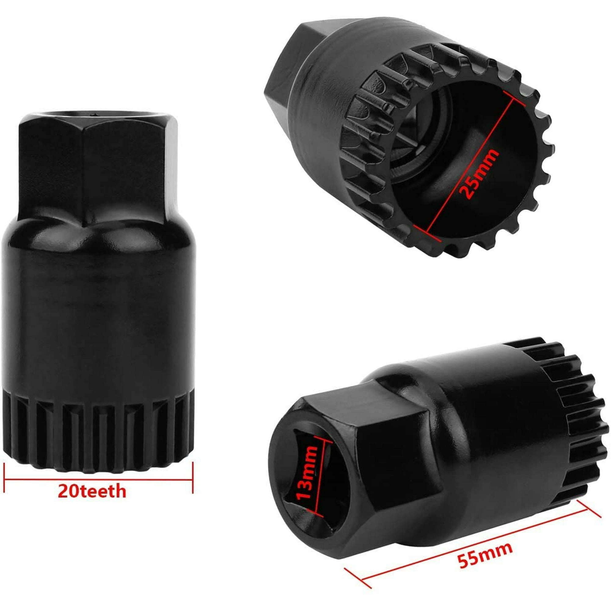 Oumers Bike Crank Extractor and Bottom Bracket with 16mm Spanner