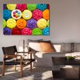 thumbnail image 6 of Colorful Cupcakes Rainbow Flower Cake Canvas Poster Bedroom Decor Sports Landscape Office Room Decor Gift,Frame-style,20x30inch(50x75cm), 6 of 8