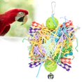 thumbnail image 3 of Light Material Hanging Shred Toy, Bird Chewing Toy, A Bell Design Easy To Operate Yard for Animals Bird Lawn, 3 of 7