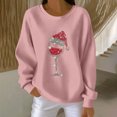 thumbnail image 2 of RXMEKW Chandail pour Femmes à Manches Longues à Col Rond, Blouse Décontractée en Polyester avec Imprimé de Noël pour Fêtes des Fêtes et Usage Quotidien, 2 of 4