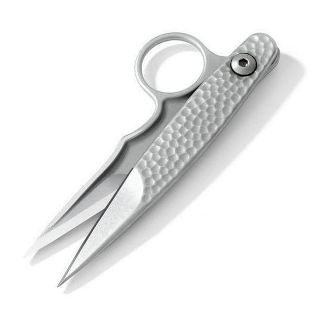 Spring Scissors Small Thread Nipper With Red Rubber For Sewing Tailoring Household Industrial Use Stainless Steel Sharp Blades