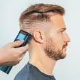 thumbnail image 2 of Sejoy Men's Beard Trimmer,Hair Clippers, Waterproof Electric Nose Haircut Mustache Body Trimmer Cordless Foil Shaver Grooming Kit,LED Display Home Travel,Blue, 2 of 10