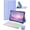 purple, variant on Rainbow Backlit Keyboard Case Light Pink for iPad Pro 13" M5/M4
