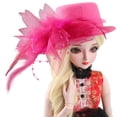 thumbnail image 1 of Sombrero de bombín Yotijar para Muñeca bjd doll bowler hat 26cm 41cm, 1 of 9