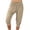 *2-Khaki, variant on VBVC Women's Soft High Waisted Capri Yoga Pants,Ladies Lightweight Stretch Trousers,Workout Cropped Joggers for Women,Pink,S-2XL
