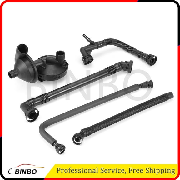11617504536   11611432559   11157532649   11617504535   11617501566 5Pcs Crankcase Vent Valve & Breather Hose Kit