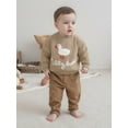 thumbnail image 4 of BemeyourBBs Toddler Baby Goose Sweater Crewneck Long Sleeve Pullover Knit Tops, 4 of 9