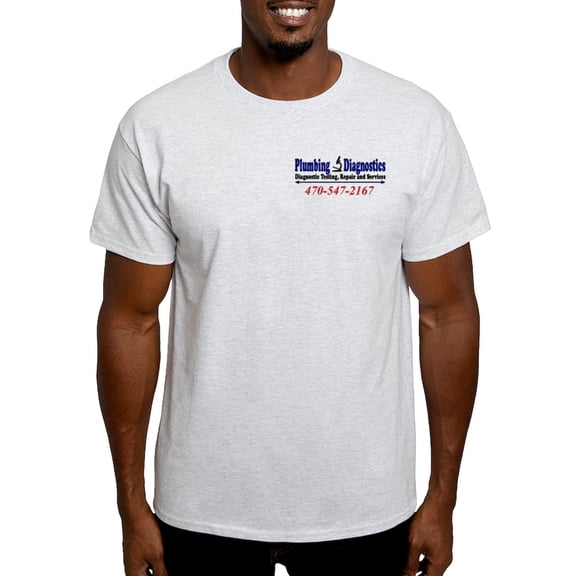 CafePress - Plumbing Diagnostics T Shirt - Men's Classic Graphic T-Shirt
