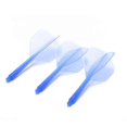 thumbnail image 1 of Lote de 3 plumas de dardos de plástico profesionales, duraderas y anticaídas, de 75 mm, 6 colores, con tornillo 2BA, suaves y todo en uno., 1 of 4