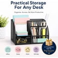 thumbnail image 5 of EXERZ Wire Mesh Desk Organizer - Black, 5 of 8