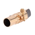 thumbnail image 5 of Golden Alto Sax Saxophone Mouthpiece with Cap and Ligature Musical Instruments Parts metal Gold,1 x mouthpiece 1 x cap 1 x clip, 5 of 6