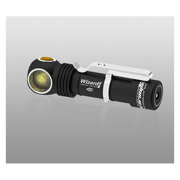 ARMYTEK WIZARD PRO MAGNET USB RECHARGEABLE NICHIA WARM LED HEADLAMP