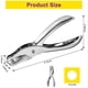thumbnail image 3 of 2 Pieces Small Single Hole Punch, 1/4 Inch One Hole Paper Punch, 3 of 5