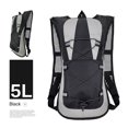 thumbnail image 3 of Ciclismo Bolsa de agua Mochila 5L Bicicleta Deporte al aire libre Vejiga Mochila Negro, 3 of 7