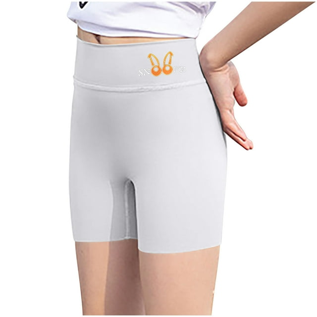 Odeerbi 2-12 Años Niñas Bike Shorts Yoga Shorts Entrenamiento Danza Atlético Deportes Shorts Seguridad de Verano Bajo Vestido Shorts