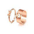 thumbnail image 1 of Couple Rings Friendship Promise Ring, 1 of 7