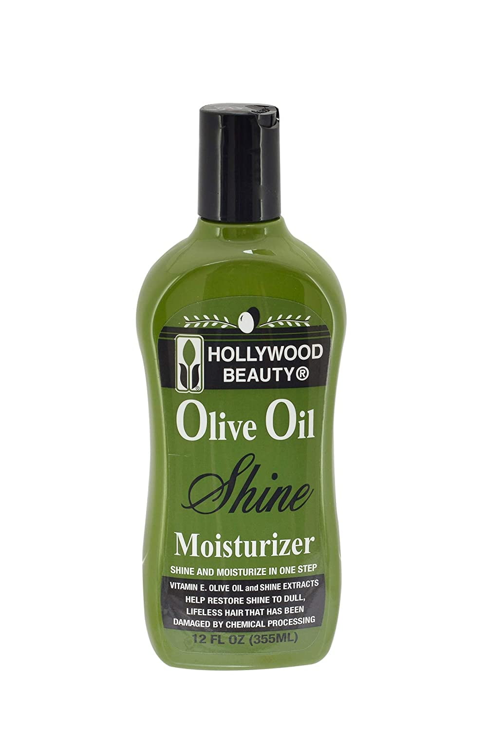 Hollywood Beauty Olive Oil Moist and Shine Moisturizing Hair Lotion, 12