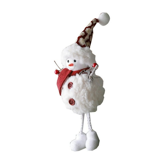 YFTDEF Christmas Tree Decorations, Snowman Doll Figurine, Lightweight Hanging Ornament, Festive Home Decor, Holiday Charm for Christmas Trees and Celebrations