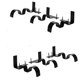 thumbnail image 2 of Soportes para barra de cortina, soporte para barra de cortina sin perforaciones, soporte para barra creativo, 2 of 5