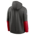 thumbnail image 3 of Men's Nike Pewter Tampa Bay Buccaneers 2024 Sideline Club Pullover Hoodie, 3 of 3