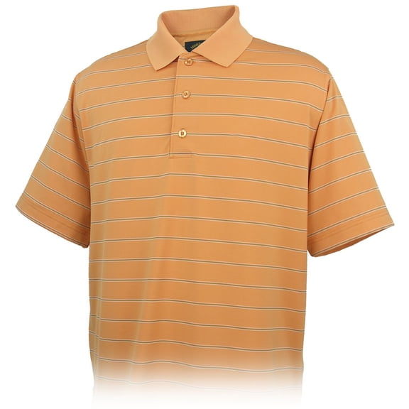 Monterey Club Men's Winston Stripe Texture Golf Polo Shirt #1651