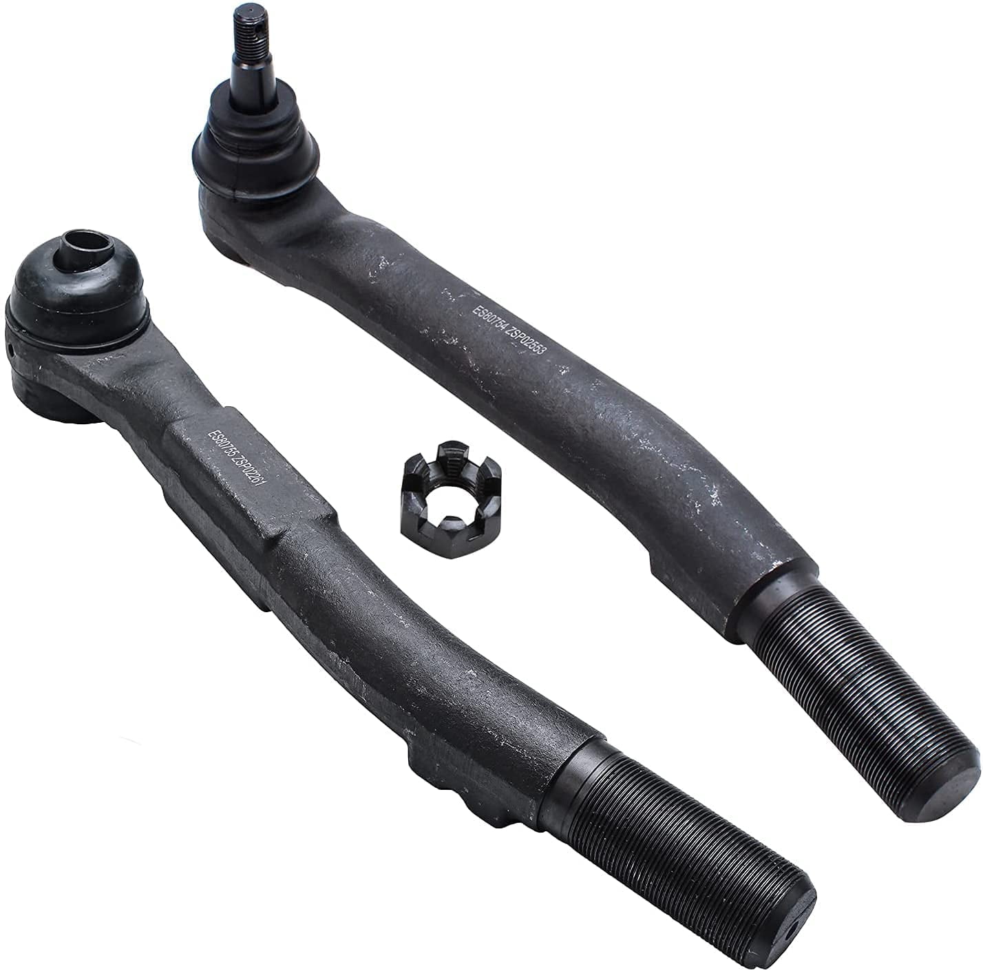 Detroit Axle - 4WD Front 11pc Suspension Kit for 2005-2014 Ford F-250 F-350 Super Duty, CV Axle Shafts, Lower & Upper Ball Joints, Outer Tie Rods, Drag Link Replacement