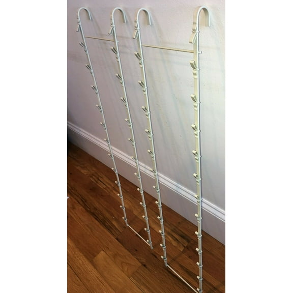 2 Strips 26 Clip Potato chip, Snack Hanging Display Racks in Almond - Box of 2