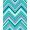 Green, Pattern 4, variant on ODIKA 4' x 6' Machine Washable Non-Slip Area Rug, Chevron Chevron High Traffic Rug, Blue, 357141