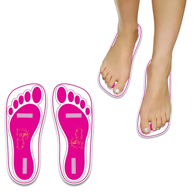 Almohadillas bronceadoras en aerosol HeeStar Beauty, 25 pares (50 pies) x25