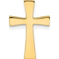thumbnail image 1 of 14K Yellow Gold Polished Cross Chain Slide (15.73 X 10.7) Made In United States k6155, 1 of 6