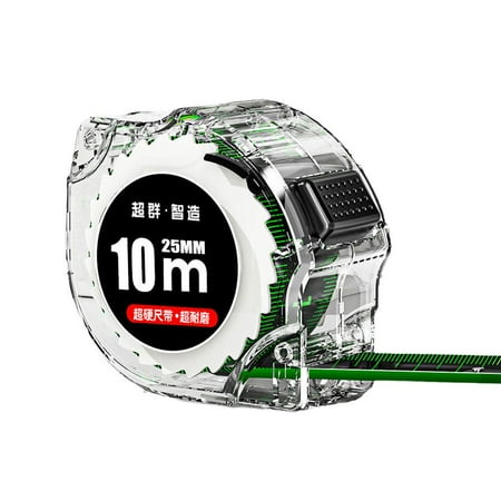 

SSKFHGI Self Locking Fluorescent Steel Tape Measure HighPrecision GXW Ruler Lot V0
